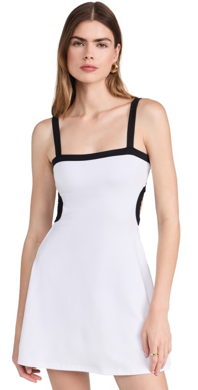 Beach Riot Sage Dress Black & White