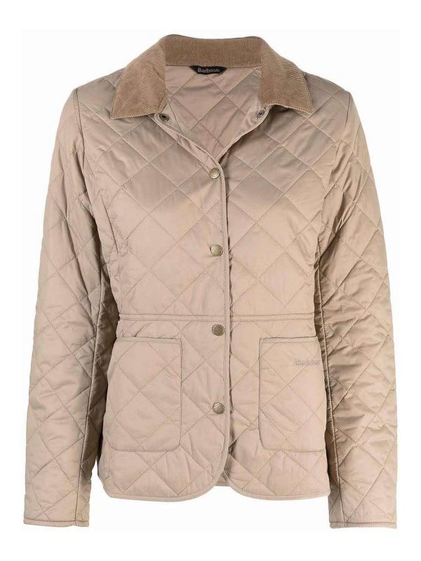 Barbour Blouson Rembourré - Beige