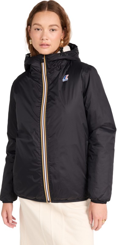 K-WAYe Vrai 3.0 Claude Orsetto Jacket BLACK PURE