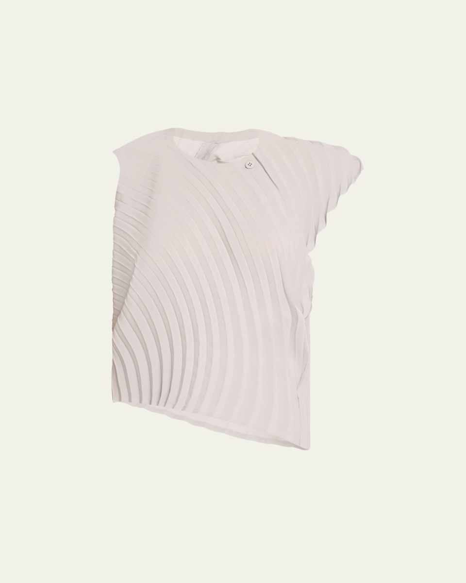 Resonant Pleats Asymmetric Top