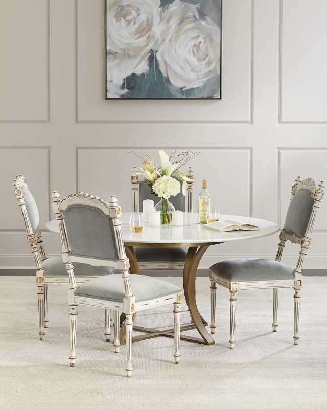 Angelette Velvet Dining Side Chair