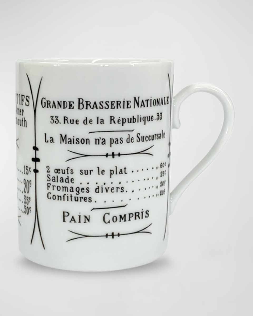 Brasserie Mug, Set of 4