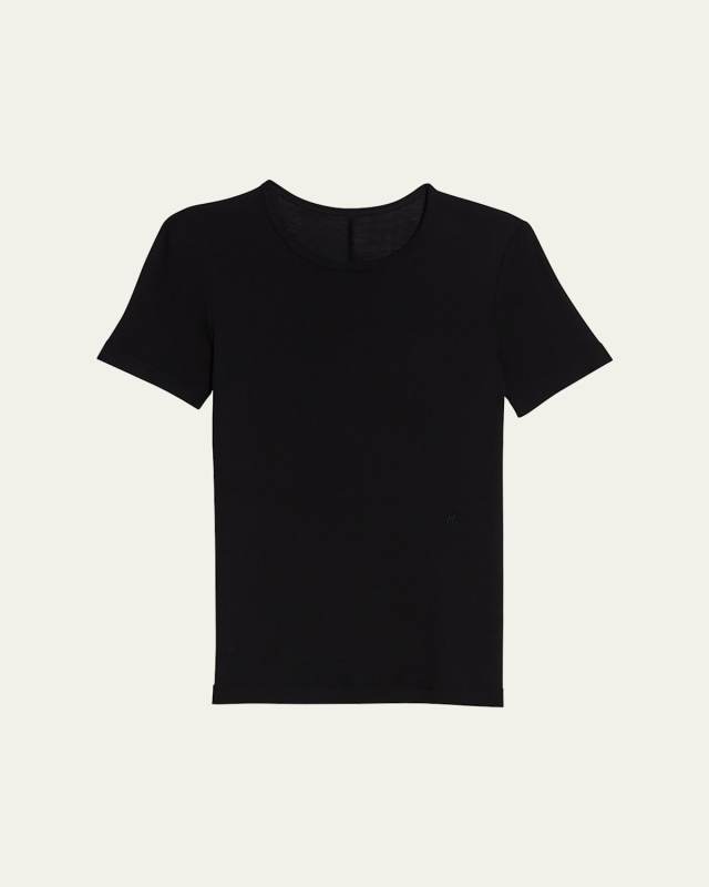 Classic Short-Sleeve Rib Tee