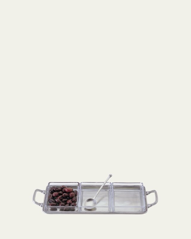 Crudite Tray with Handles