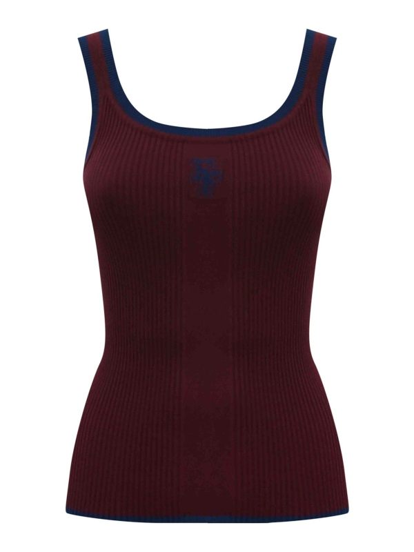 Elisabetta Franchi Top - Rouge