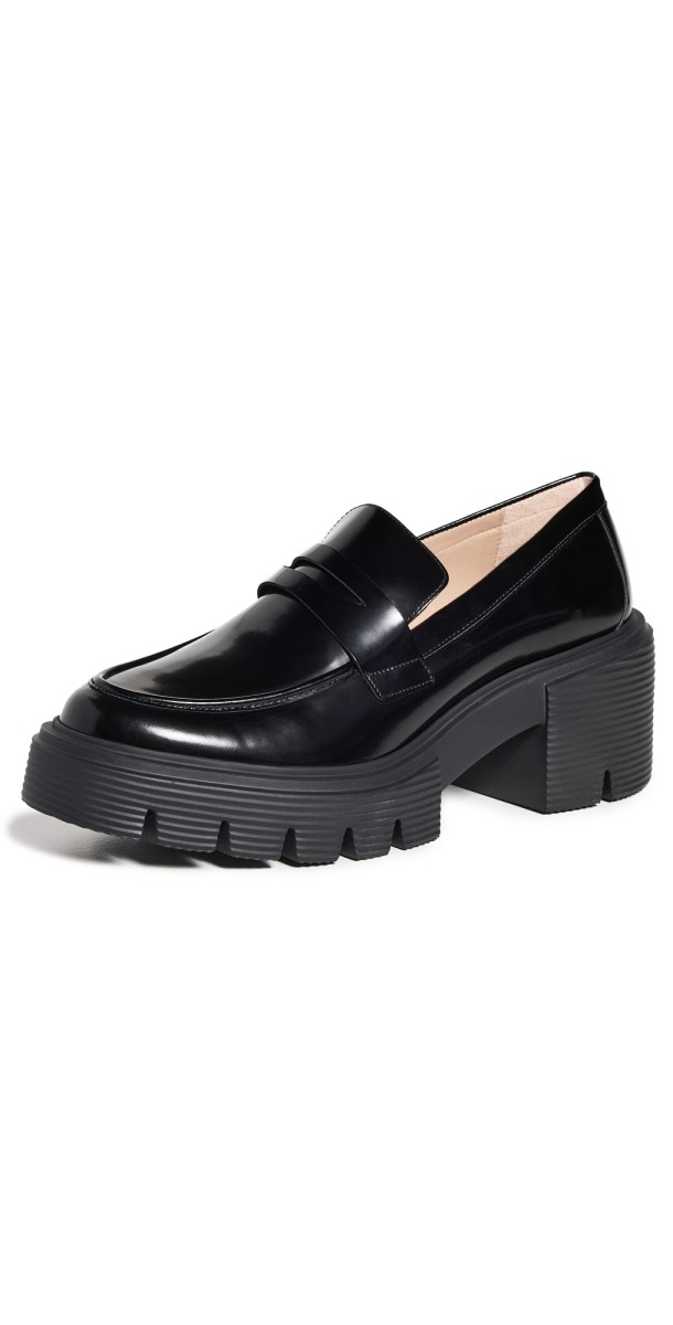 Stuart Weitzman Soho Loafers Black