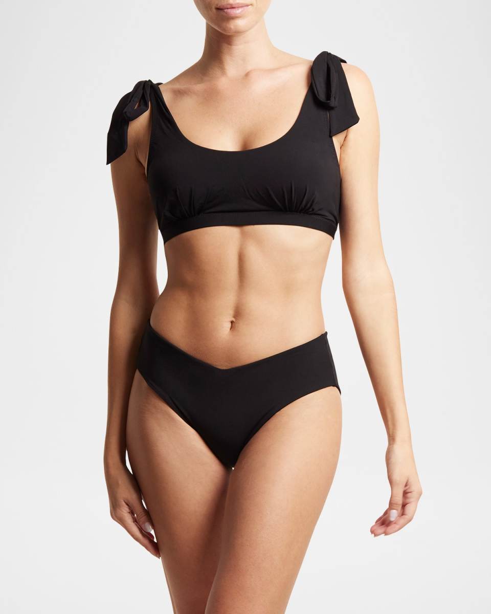 Scoop-Neck Bikini Top
