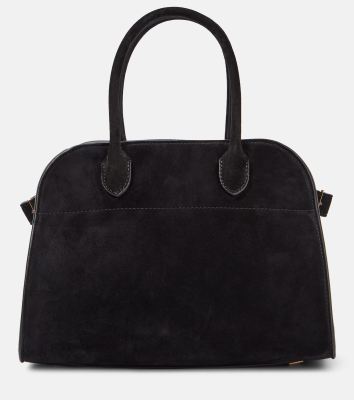 The Row Soft Margaux 10 suede tote bag