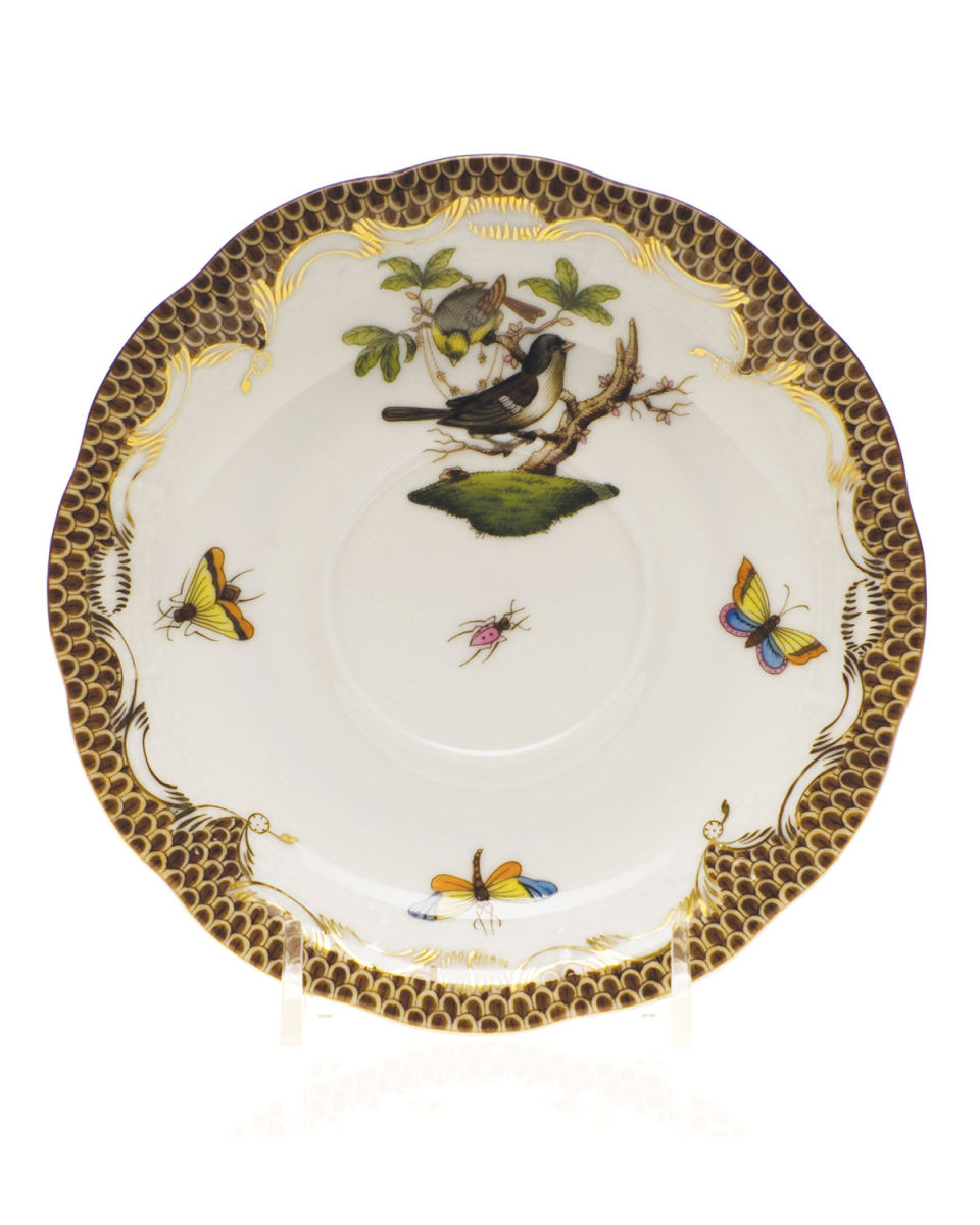 Rothschild Bird Brown Border
