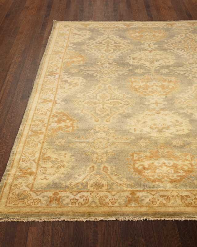 Plummet Oushak Rug, 6' x 9'