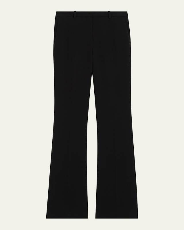 Admiral Crepe Slim Full-Length Trousers
