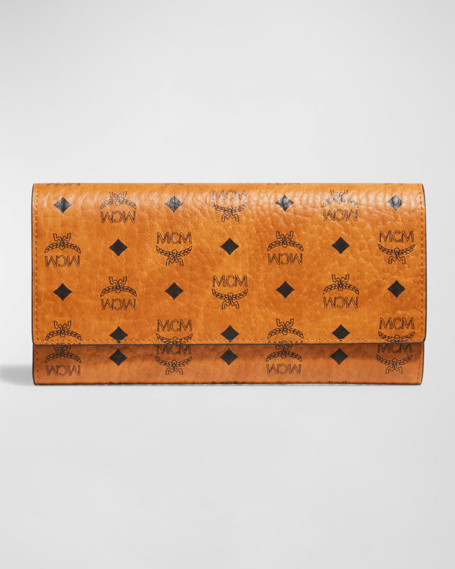 Color Visetos Large Tri-Fold Wallet