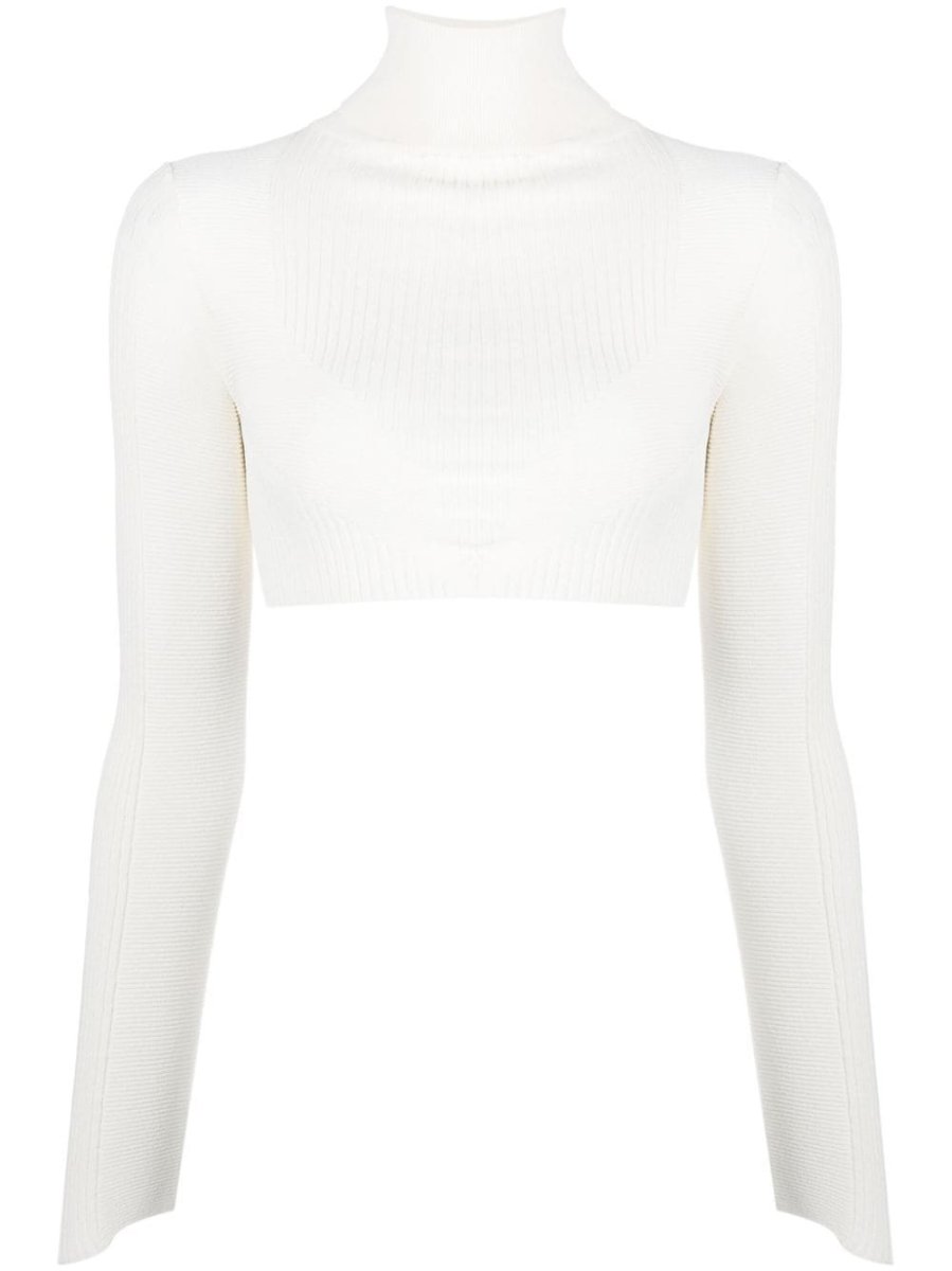 cut out-back cropped top