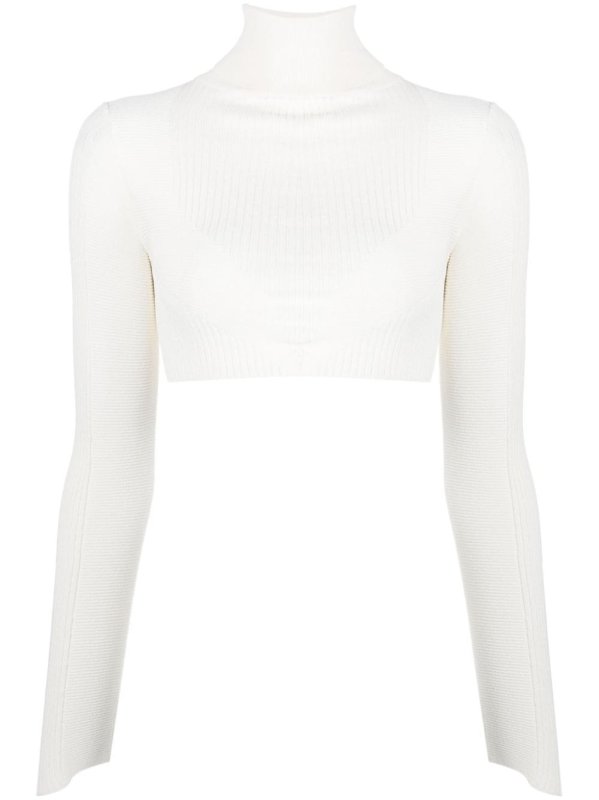 cut out-back cropped top