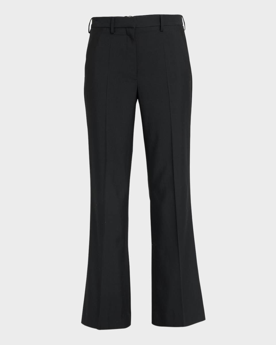 Gandal Mid-Rise Straight Leg Crepe Pants