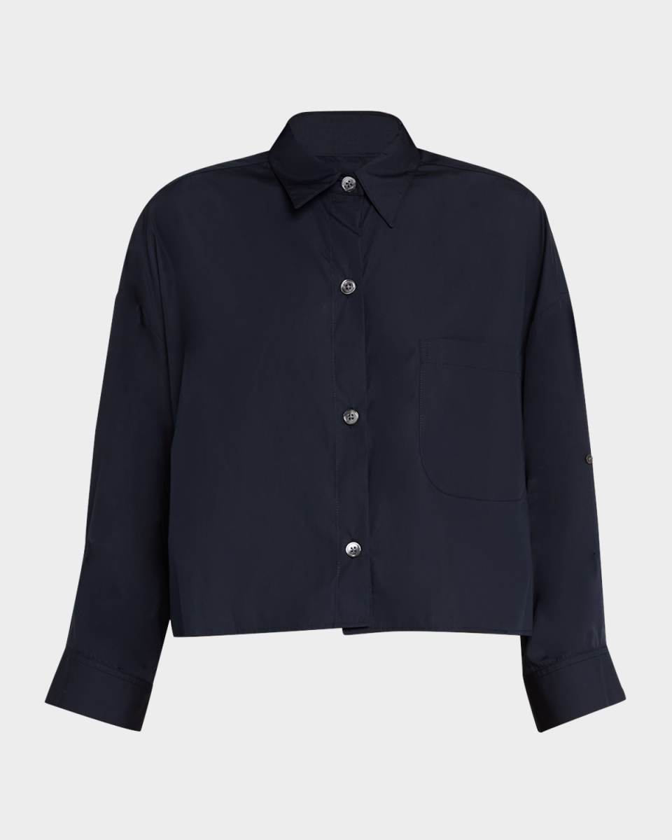 Next Ex Cropped Shirt in Superfine Cotton