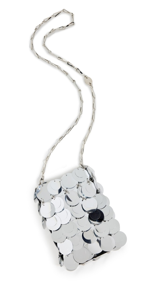 rabanne Sparkle Discs Sequin Bag P040