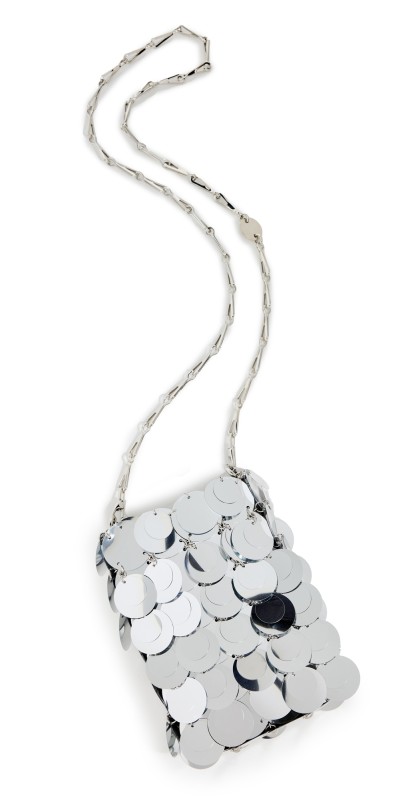 rabanne Sparkle Discs Sequin Bag P040