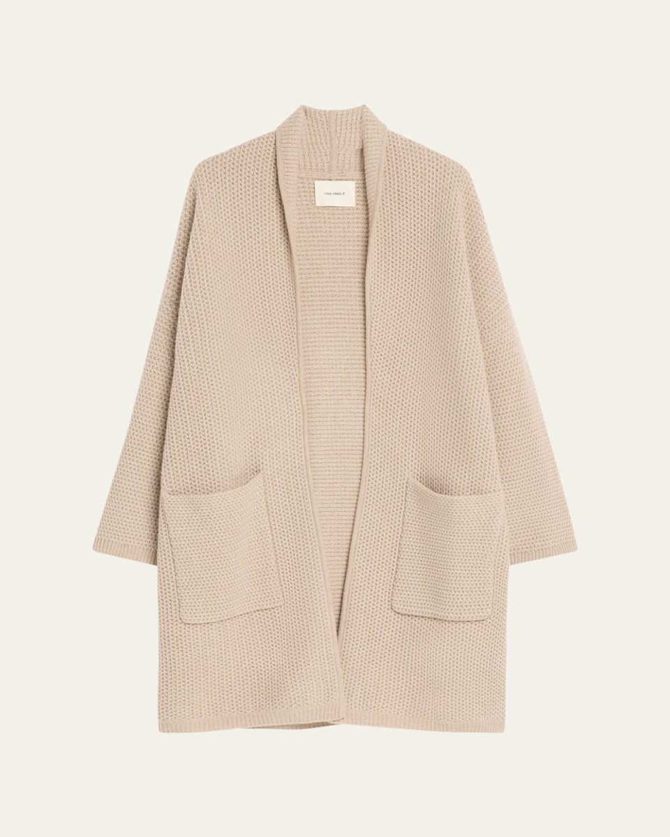 Ming Cashmere Cardigan Jacket