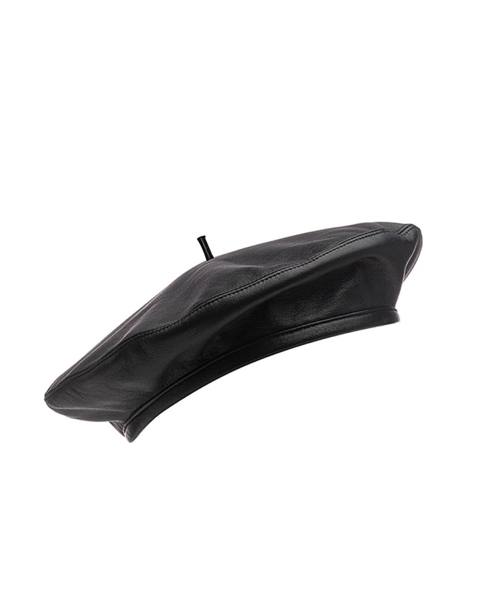 Carter Leather Beret