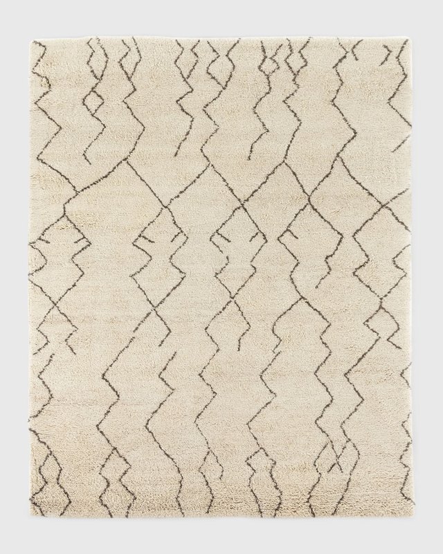 Taza Moroccan Hand-Knotted Rug, 10' x 14'