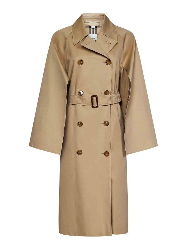 Burberry Manteau Court - Beige