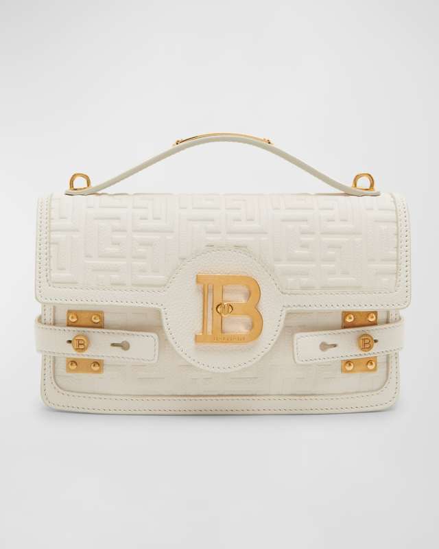 BBuzz 24 Shoulder Bag in Monogram Grained Leather