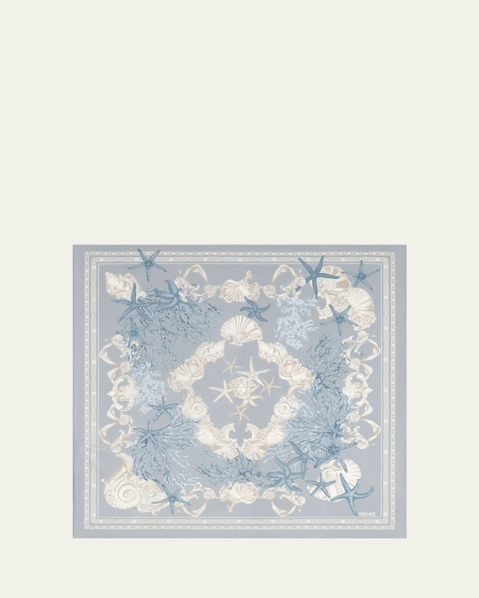 La Vacanza Silk Twill Square Scarf