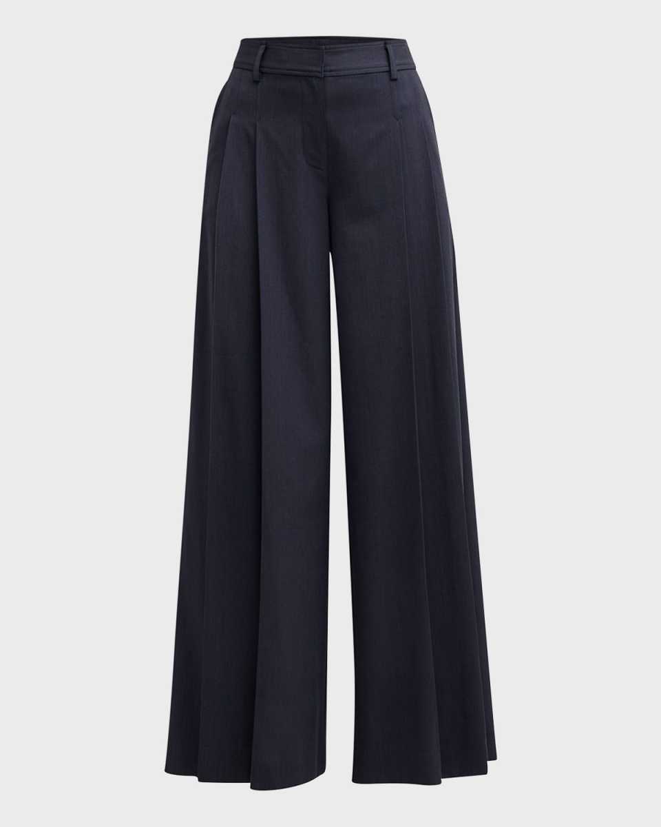 New Didi Wool-Blend Wide-Leg Pants
