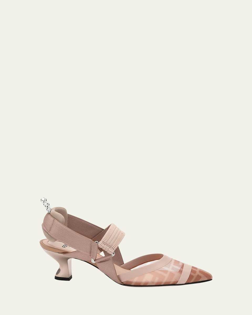 Colibri 55mm FF Mesh Slingback Pumps
