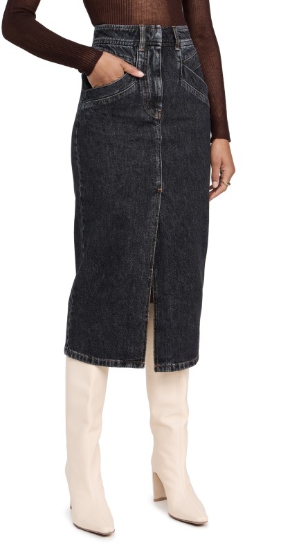 IRO Clarysse Skirt Black Stone