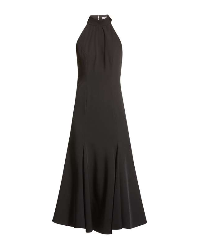 Penelope High-Neck Cady Dress