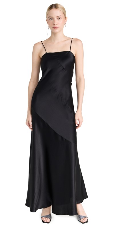 LoveShackFancy Oaklynn Dress Black