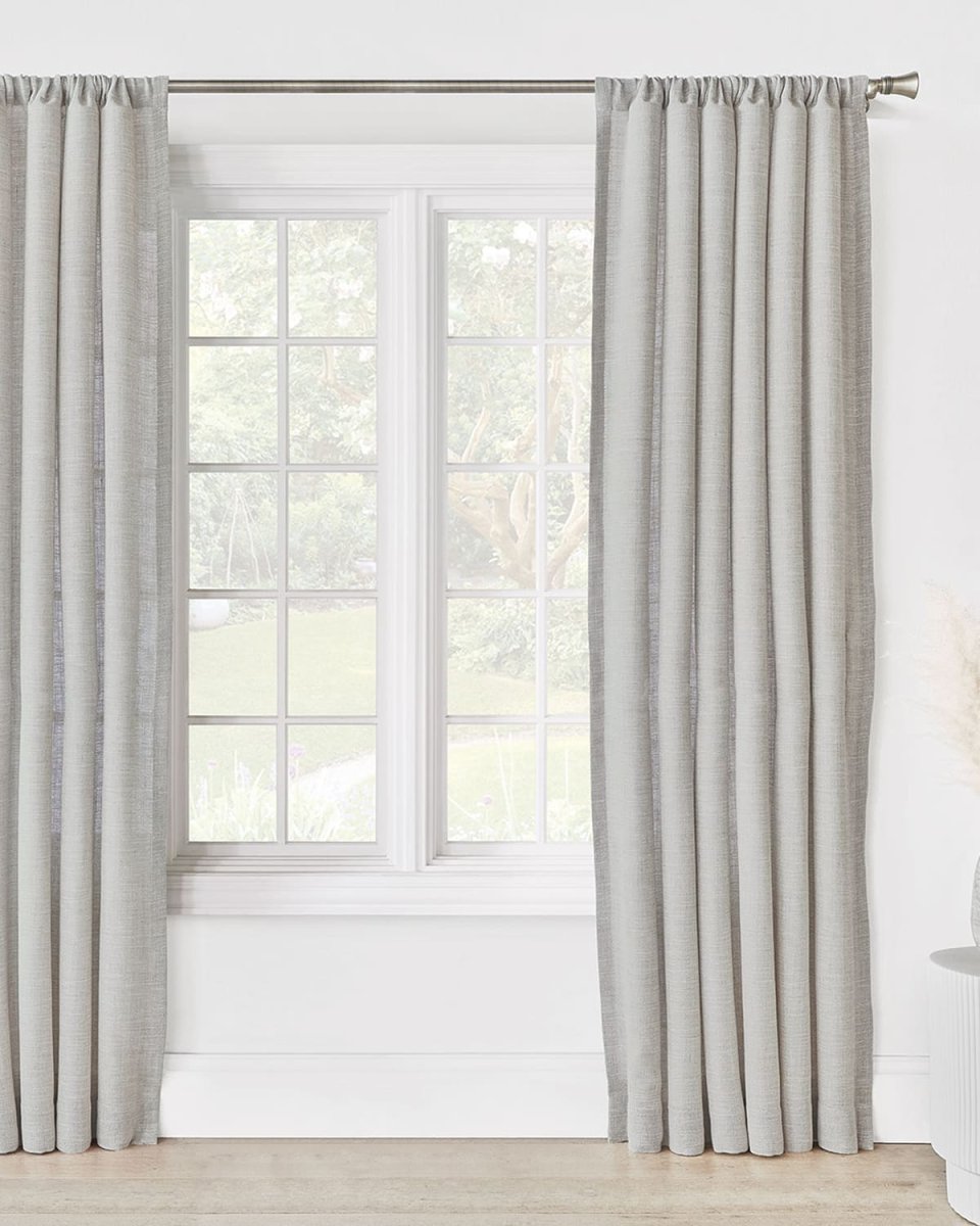 Inez Metallic Curtain Panel, 108"