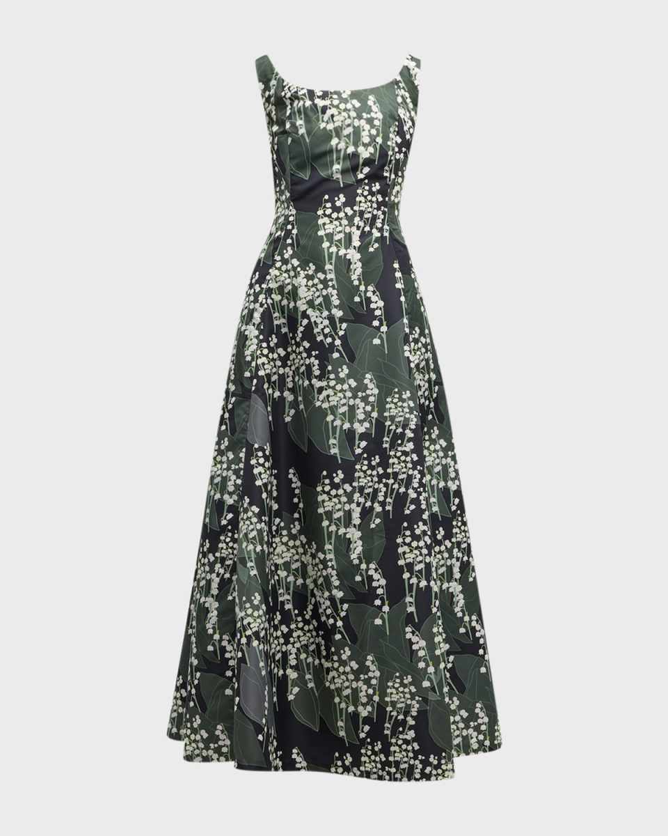 Maudette Floral-Print Dress