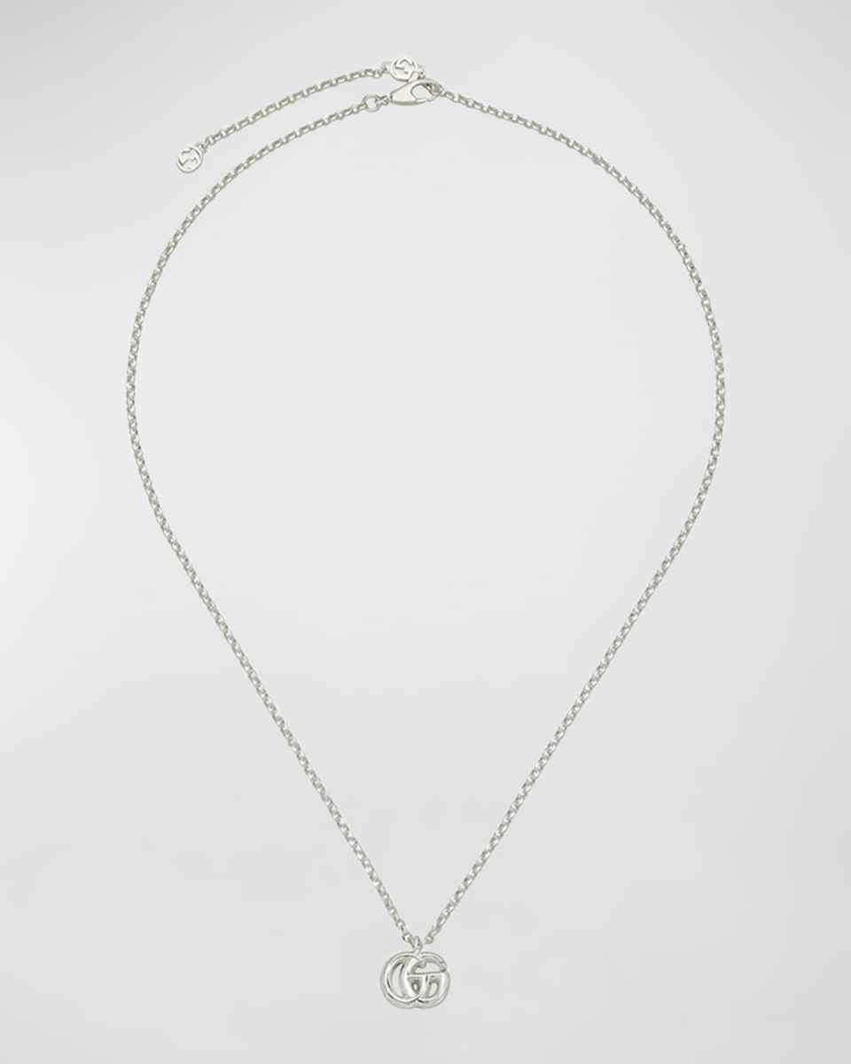 GG Marmont Sterling Silver Necklace