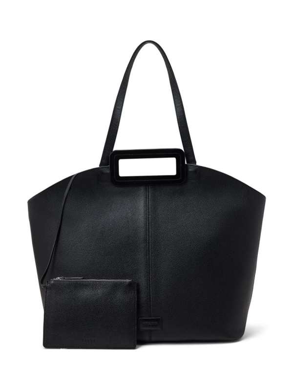 logo-appliqué tote bag