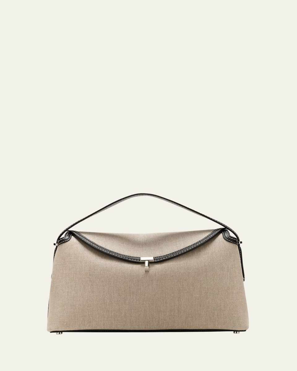 T-Lock Canvas Top-Handle Bag
