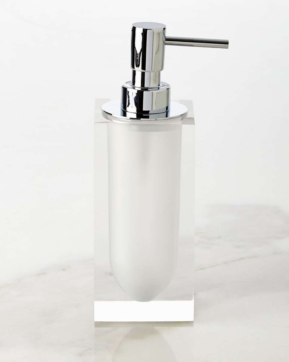 White Hollywood Pump Dispenser
