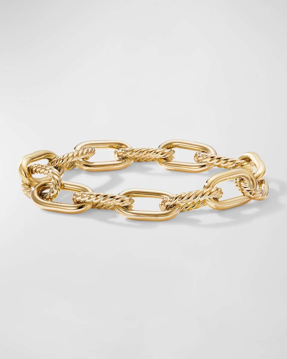 DY Madison Chain Bracelet in 18K Gold, 11mm