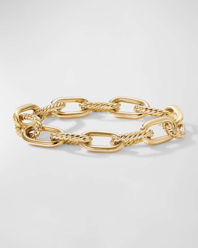 DY Madison Chain Bracelet in 18K Gold, 11mm