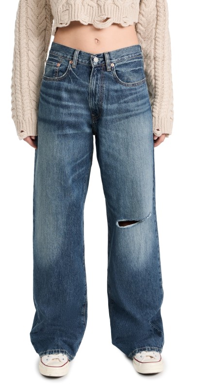 Denimist Teri Wideleg Jeans ELDON W/ KNEE SLASH