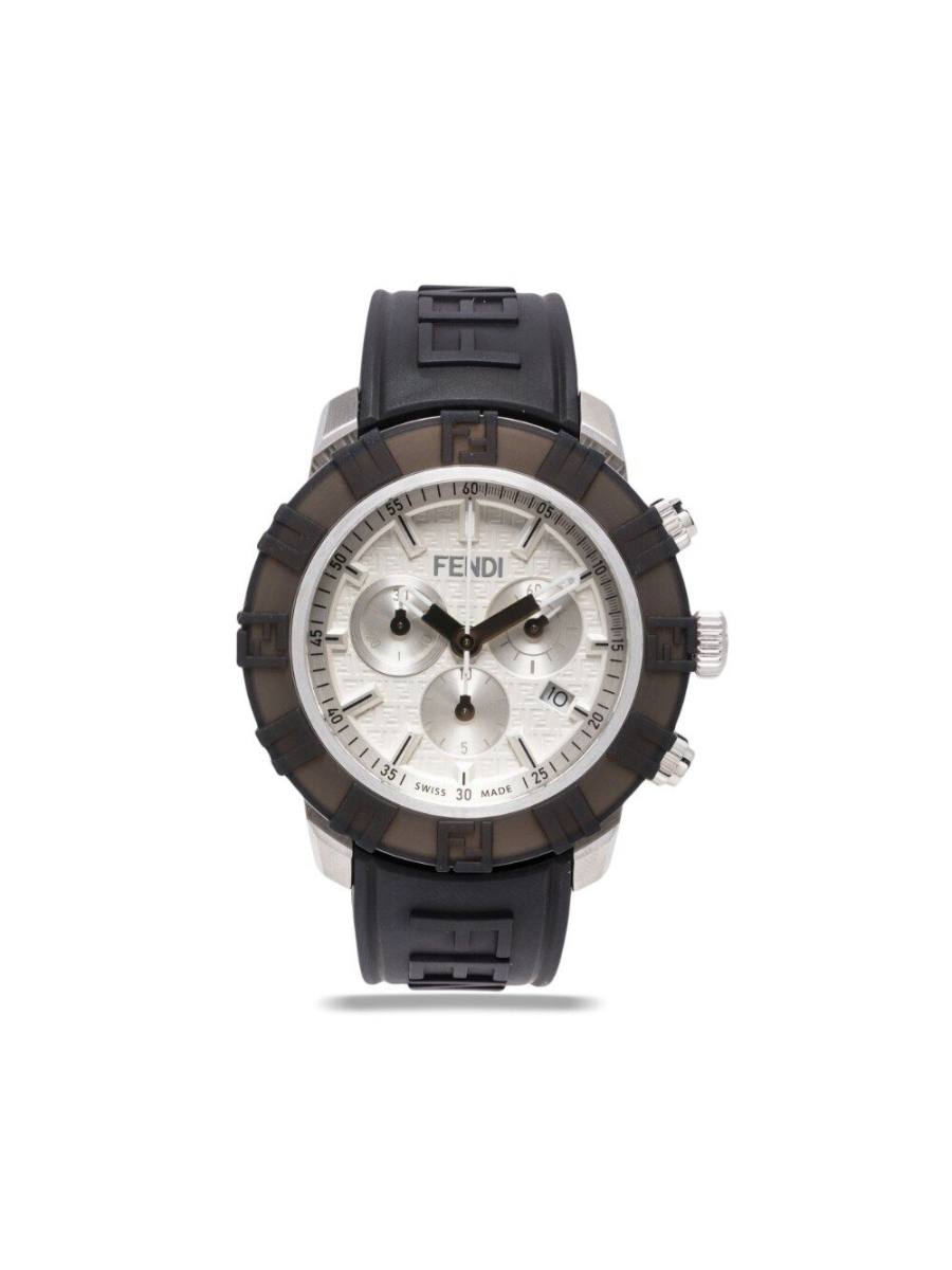 Fendastic 45mm chronograph watch