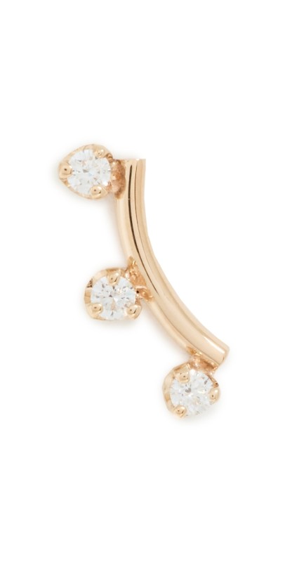 Zoe Chicco 14k Gold Thicker Wire Arc Stud Earring Gold