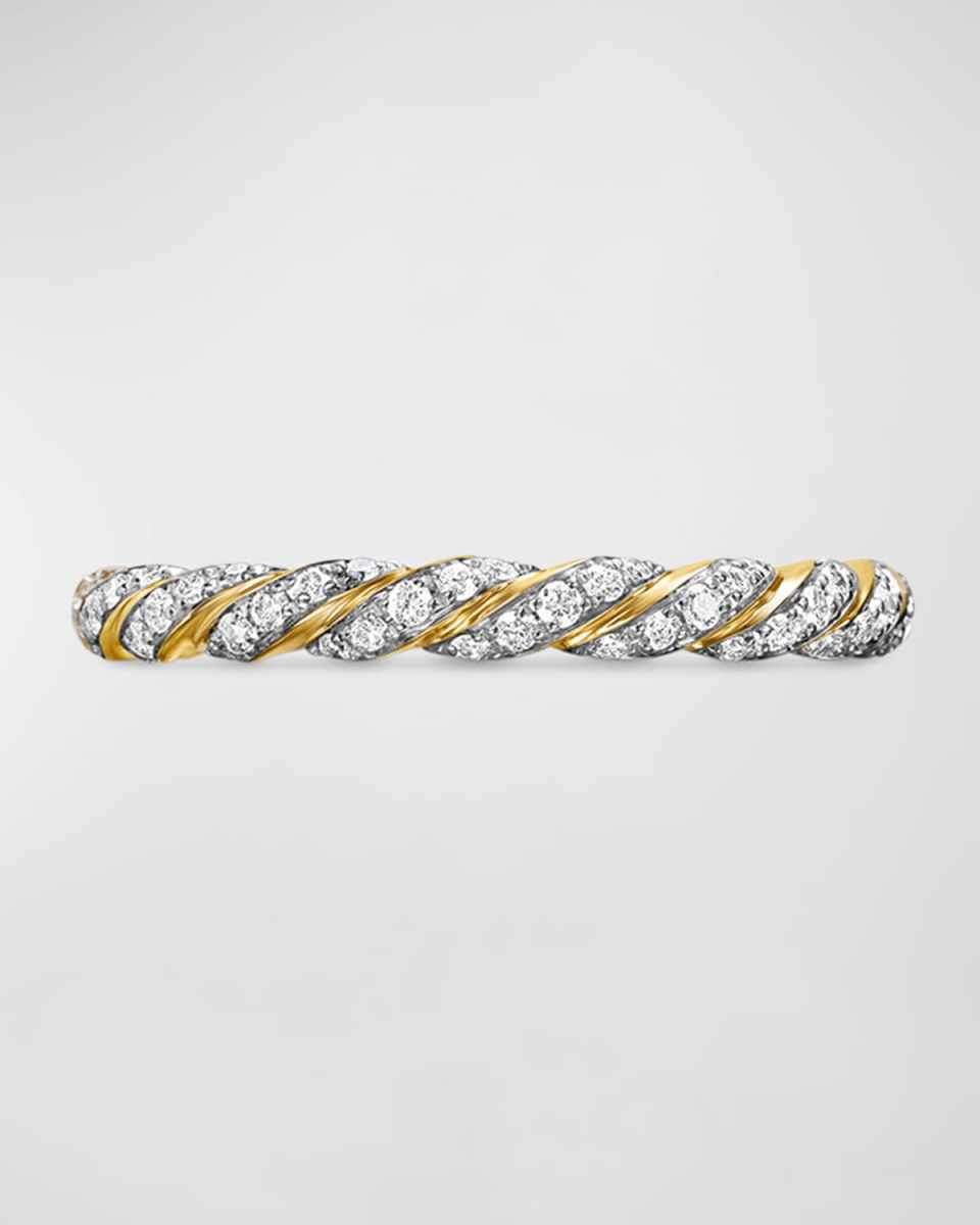 Cable Collectibles Band Ring in 18K Gold, 2.8mm
