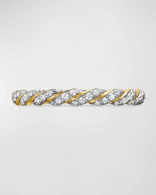 Cable Collectibles Band Ring in 18K Gold, 2.8mm