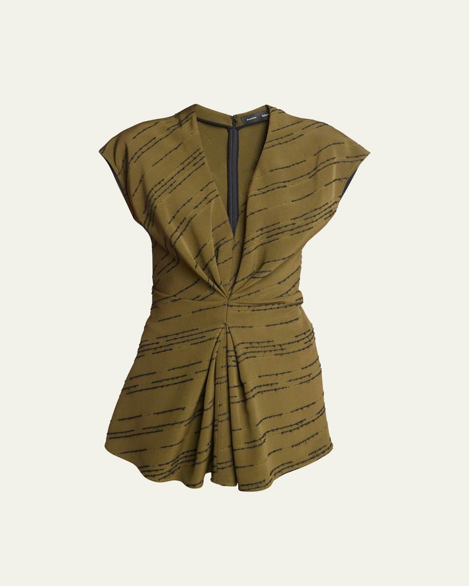 Stella Invert Pleated Top