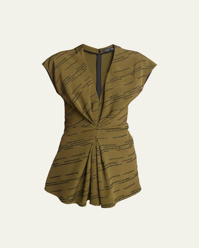 Stella Invert Pleated Top