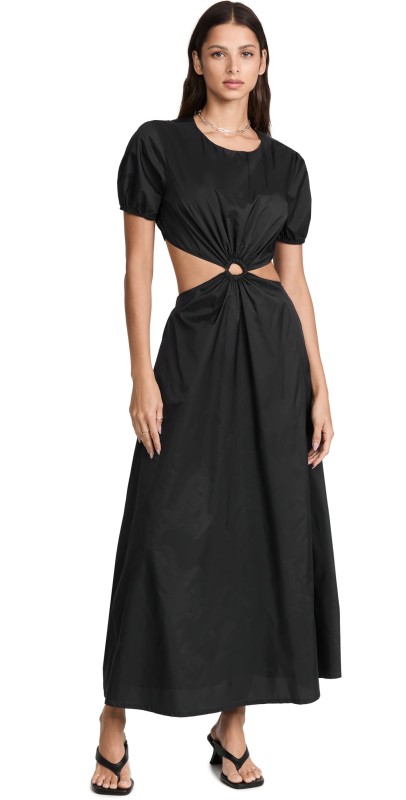 STAUD Calypso Dress Black