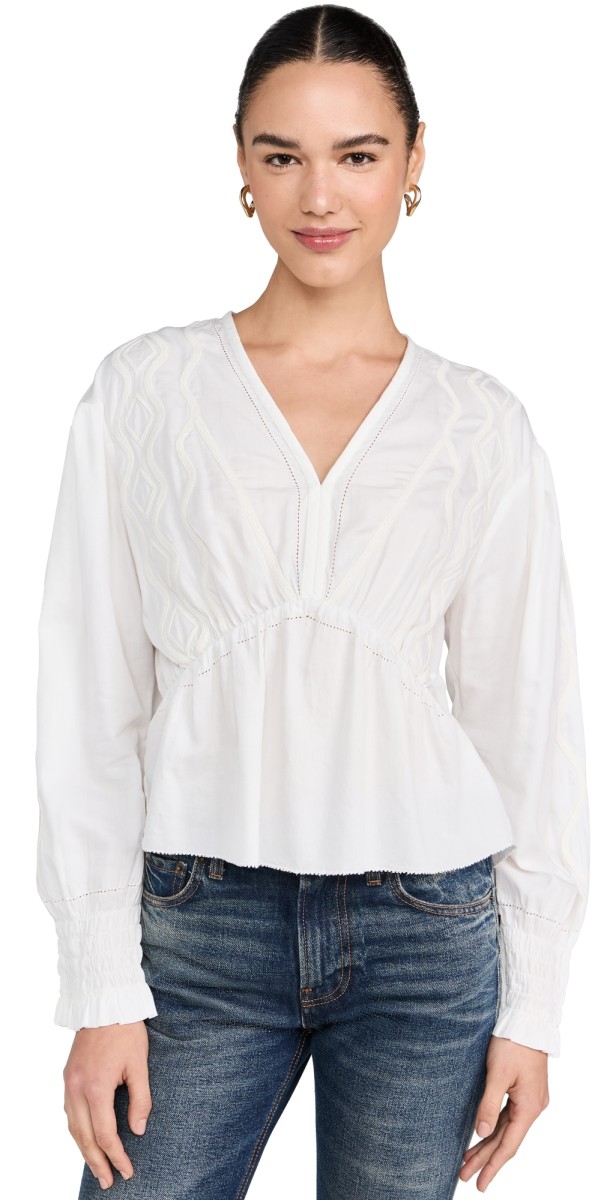 IRO Ornella Blouse White